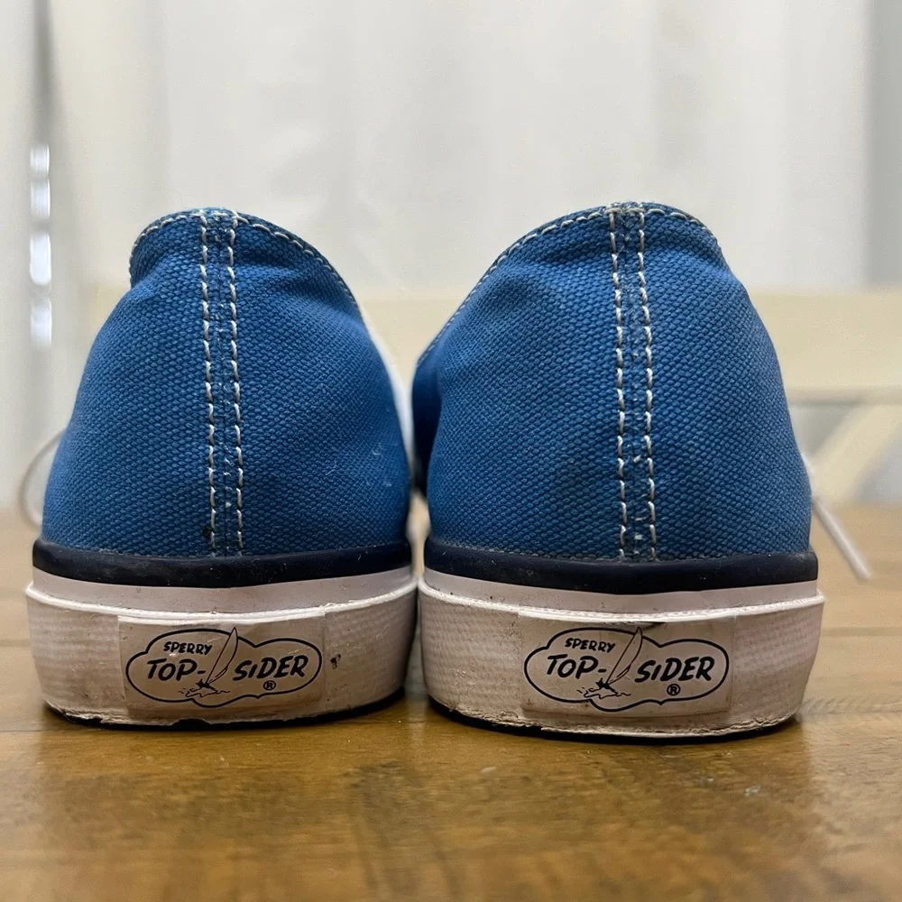 Blue Sperry Top-Sider Sneakers Size 6.5 - Picture 9 of 14